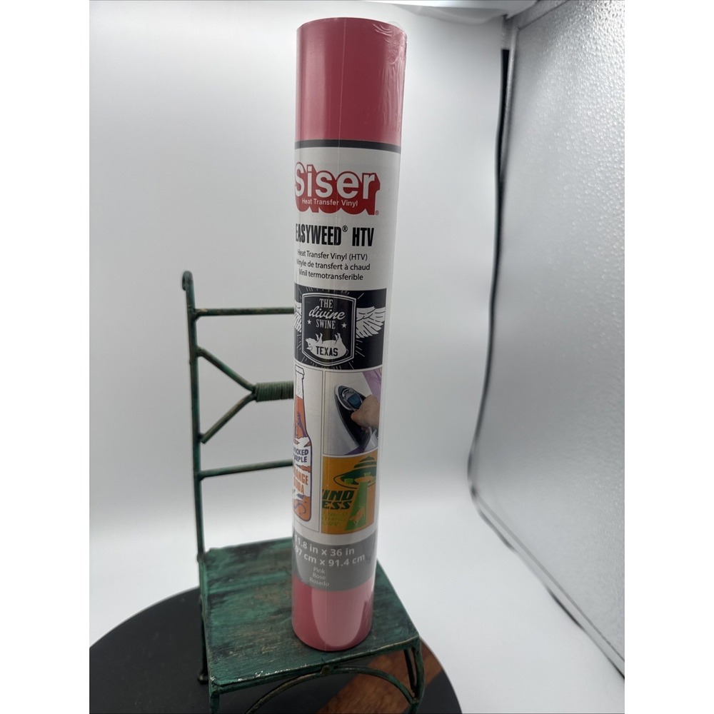 Siser Easy Weed Htv Pink Rose Roll 11.8"X36" Cricut Use NIP